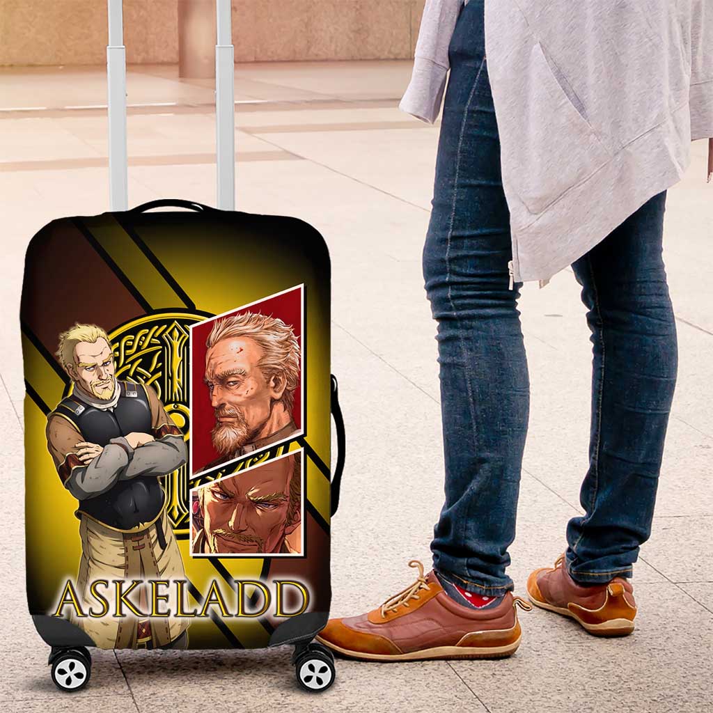 Askeladd Viking Commander Luggage Cover Viking Manga Illustration Style