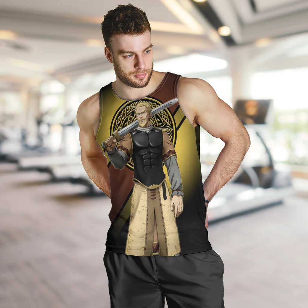 Askeladd Viking Commander Men Tank Top Viking Manga Illustration Style