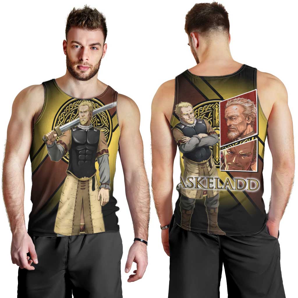 Askeladd Viking Commander Men Tank Top Viking Manga Illustration Style