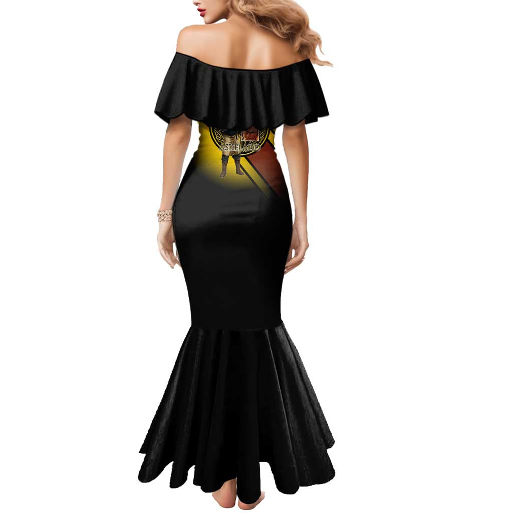 Askeladd Viking Commander Mermaid Dress Viking Manga Illustration Style
