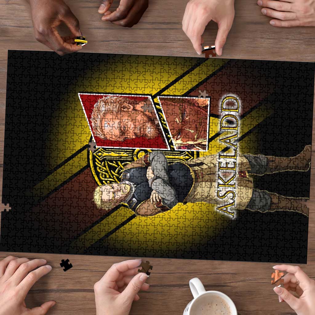 Askeladd Viking Commander Puzzle Viking Manga Illustration Style