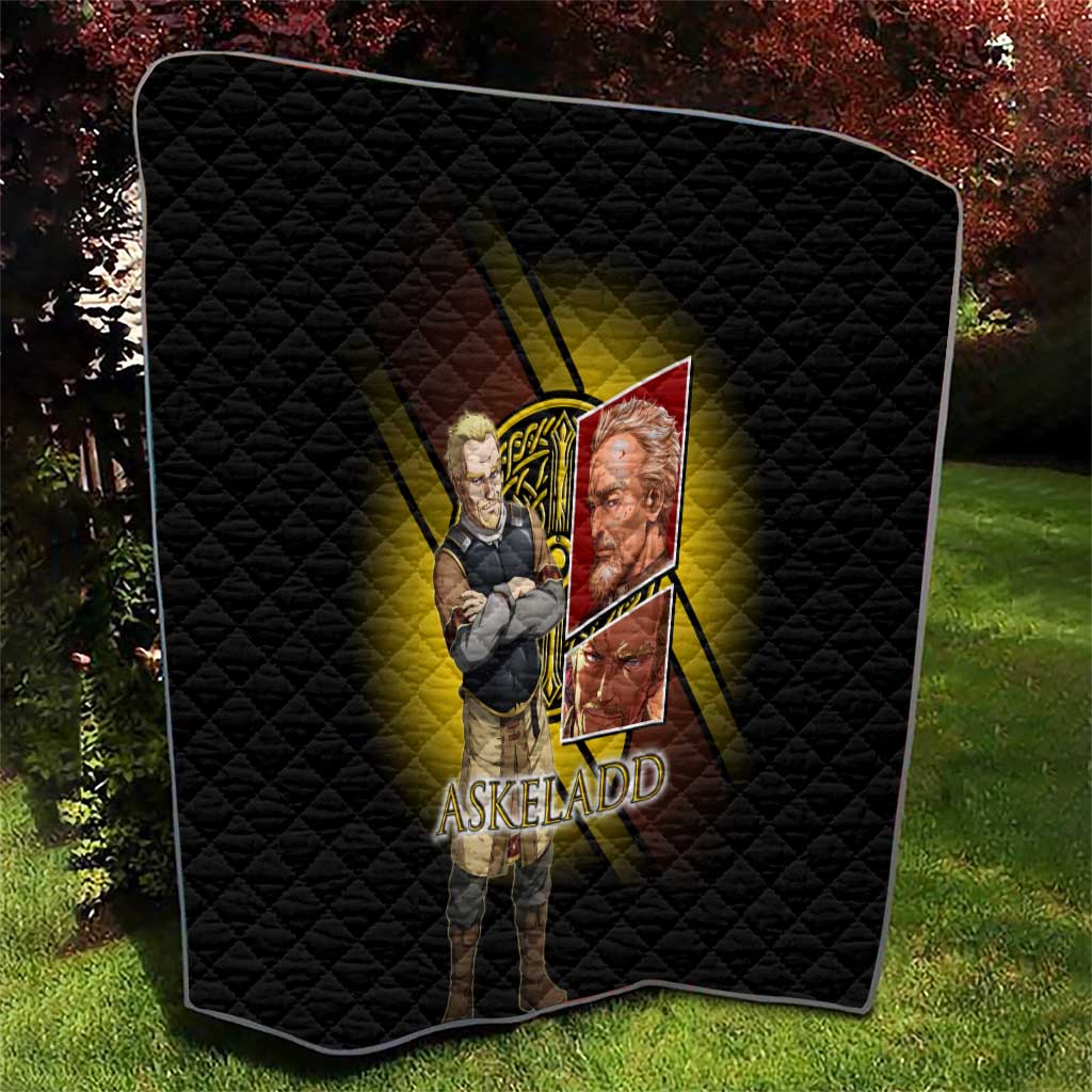 Askeladd Viking Commander Quilt Viking Manga Illustration Style