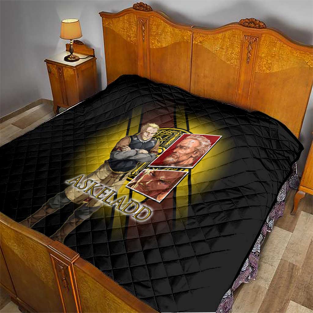 Askeladd Viking Commander Quilt Viking Manga Illustration Style