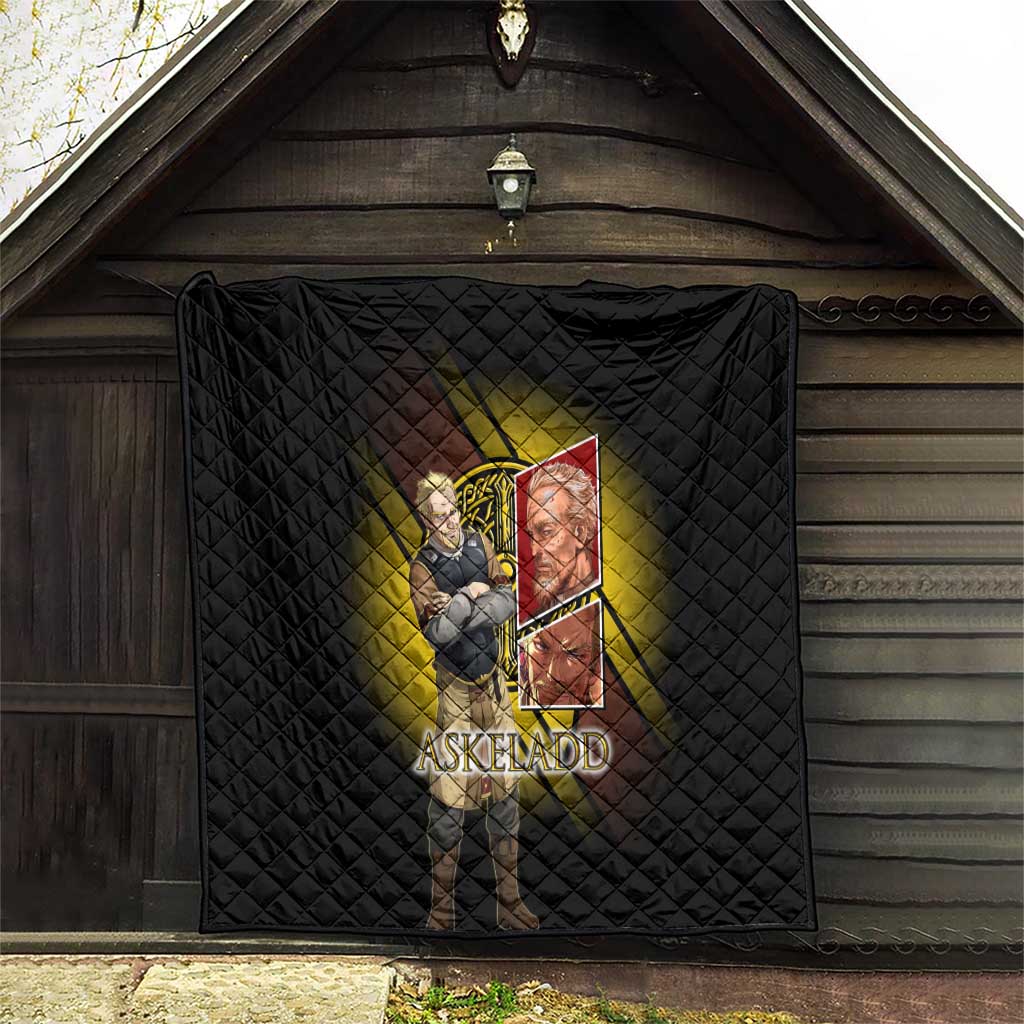 Askeladd Viking Commander Quilt Viking Manga Illustration Style