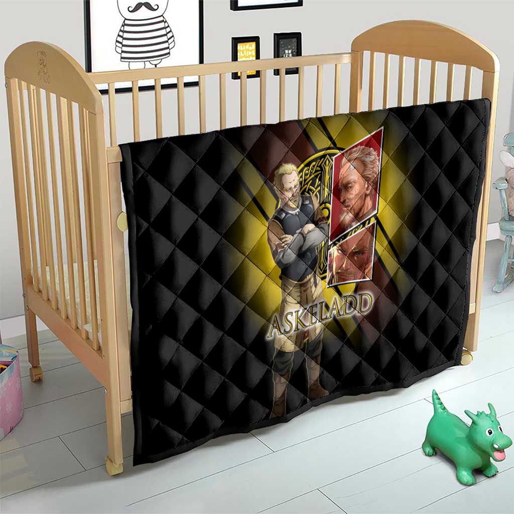 Askeladd Viking Commander Quilt Viking Manga Illustration Style