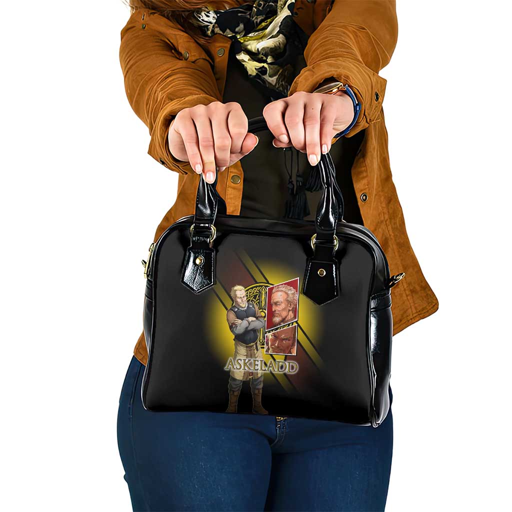 Askeladd Viking Commander Shoulder Handbag Viking Manga Illustration Style