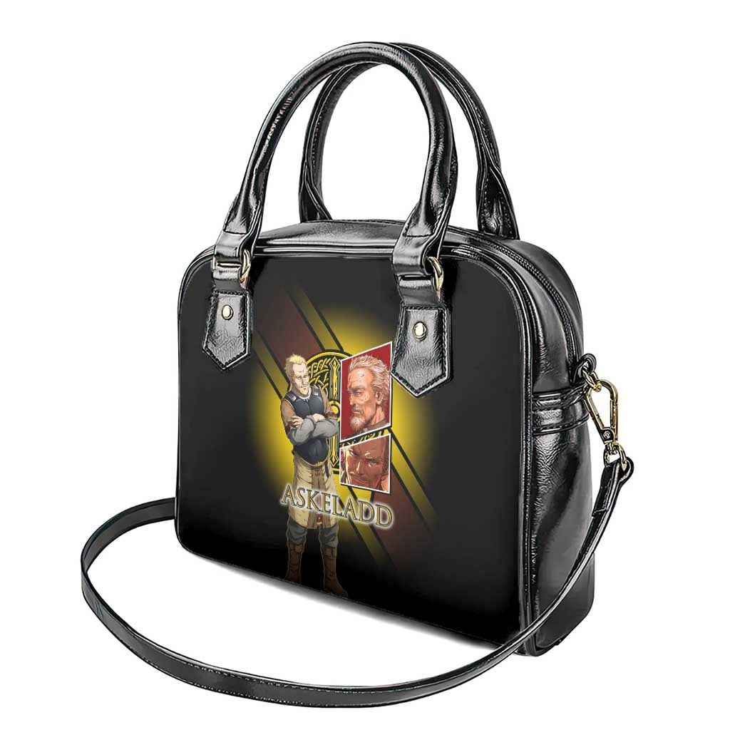 Askeladd Viking Commander Shoulder Handbag Viking Manga Illustration Style