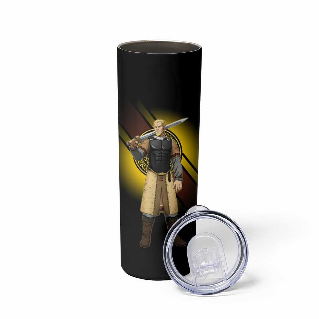 Askeladd Viking Commander Skinny Tumbler Viking Manga Illustration Style