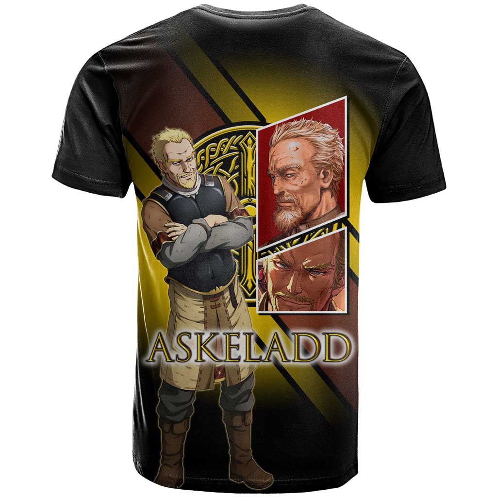 Askeladd Viking Commander T Shirt Viking Manga Illustration Style