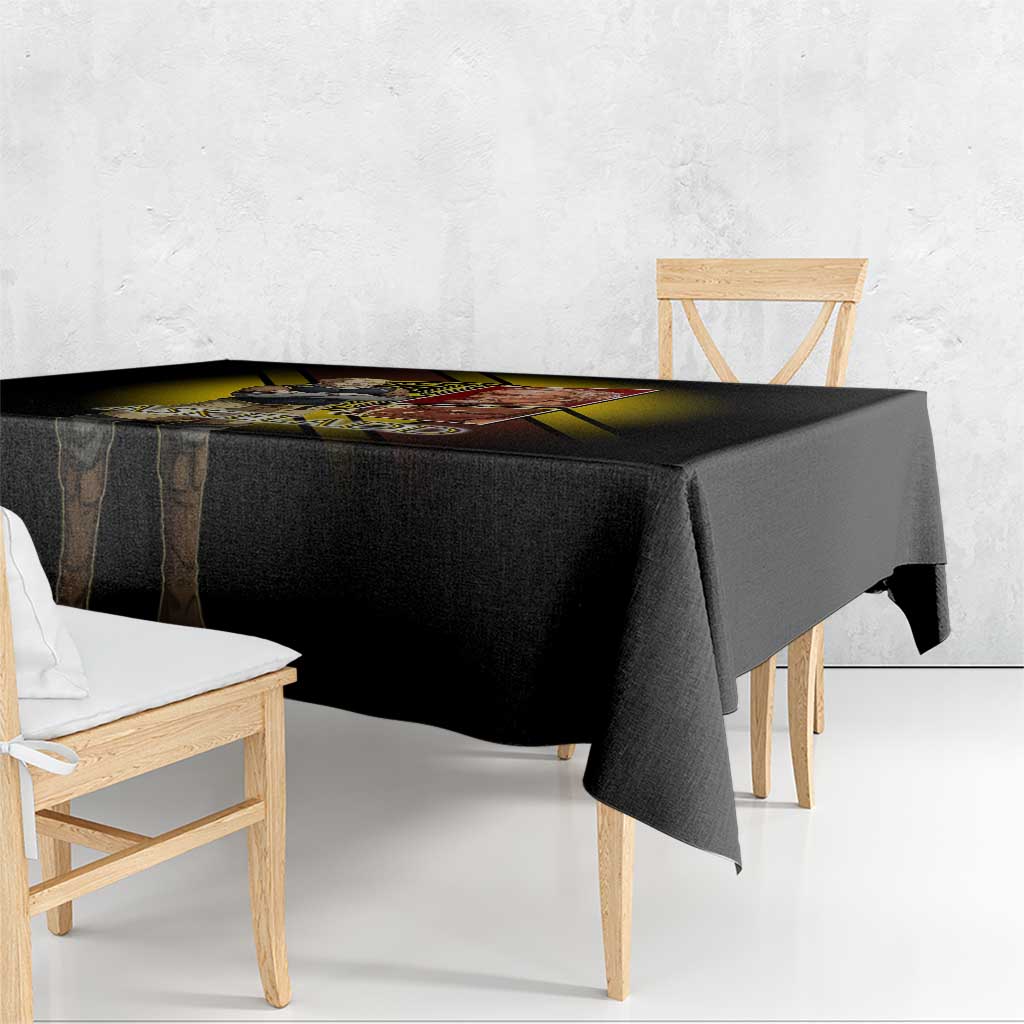Askeladd Viking Commander Tablecloth Viking Manga Illustration Style
