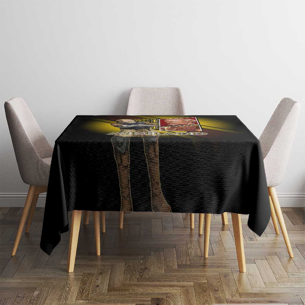 Askeladd Viking Commander Tablecloth Viking Manga Illustration Style