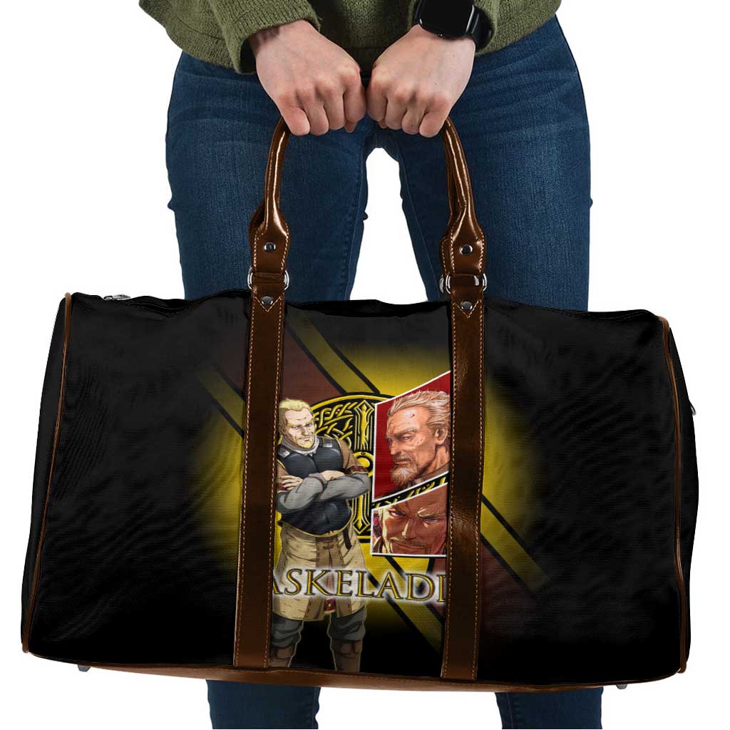 Askeladd Viking Commander Travel Bag Viking Manga Illustration Style