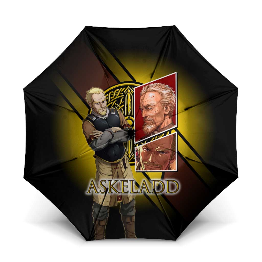 Askeladd Viking Commander Umbrella Viking Manga Illustration Style
