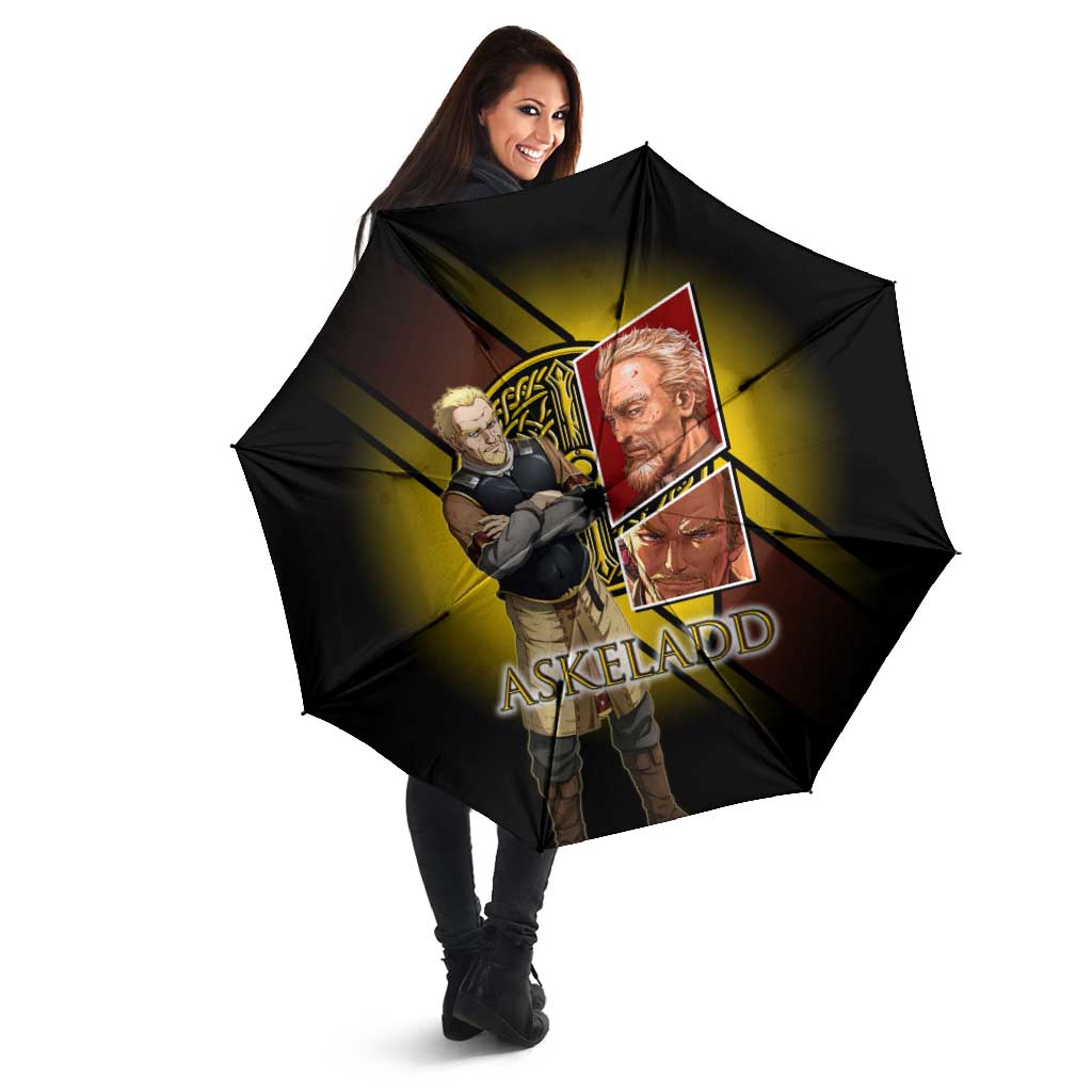 Askeladd Viking Commander Umbrella Viking Manga Illustration Style