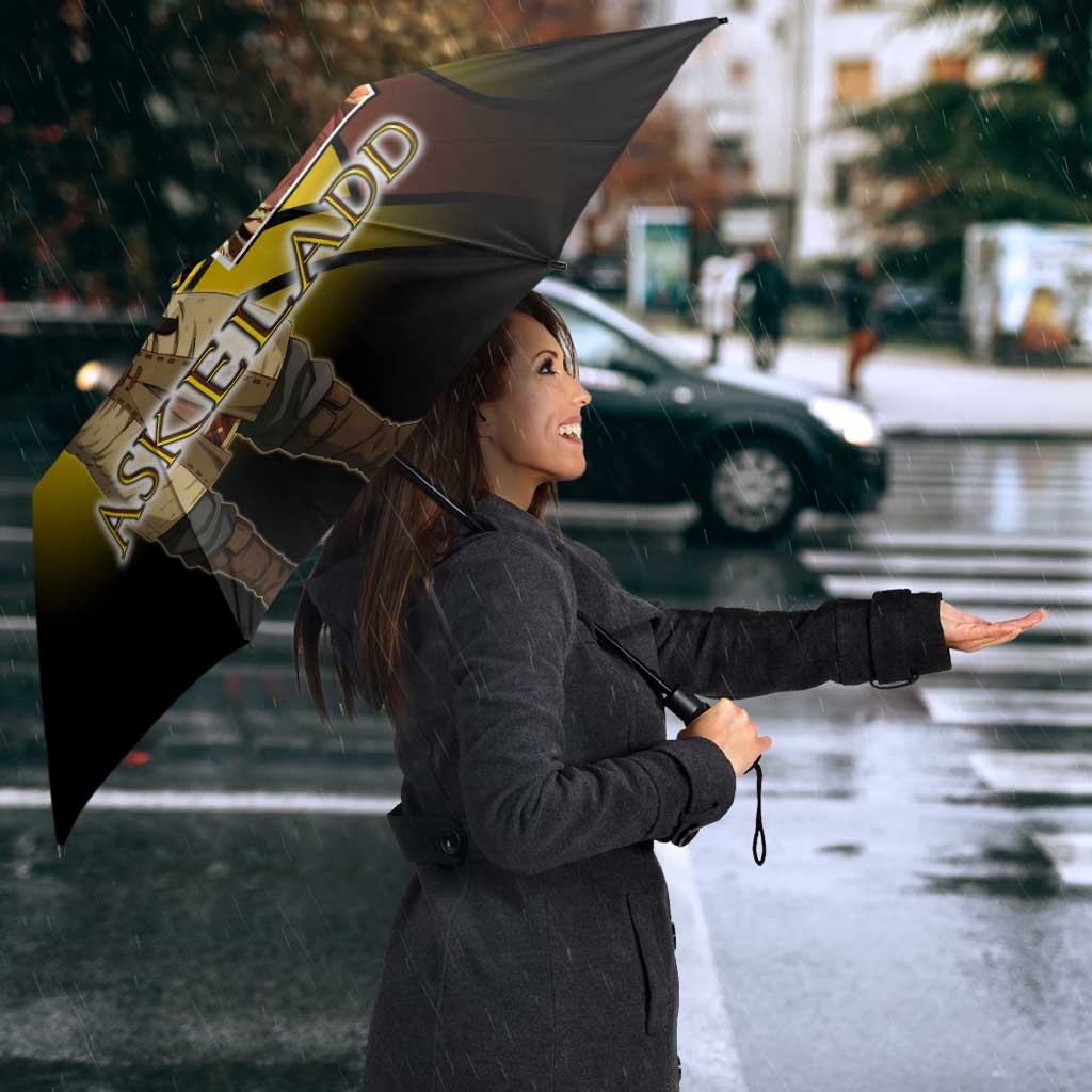 Askeladd Viking Commander Umbrella Viking Manga Illustration Style