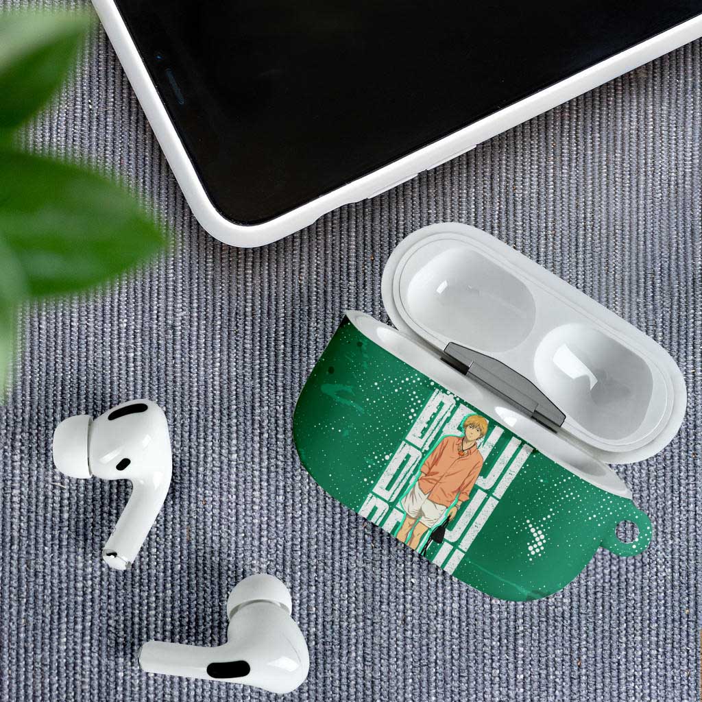 Denji Chainsaw Man AirPods Case Urban Grunge Halftone Style