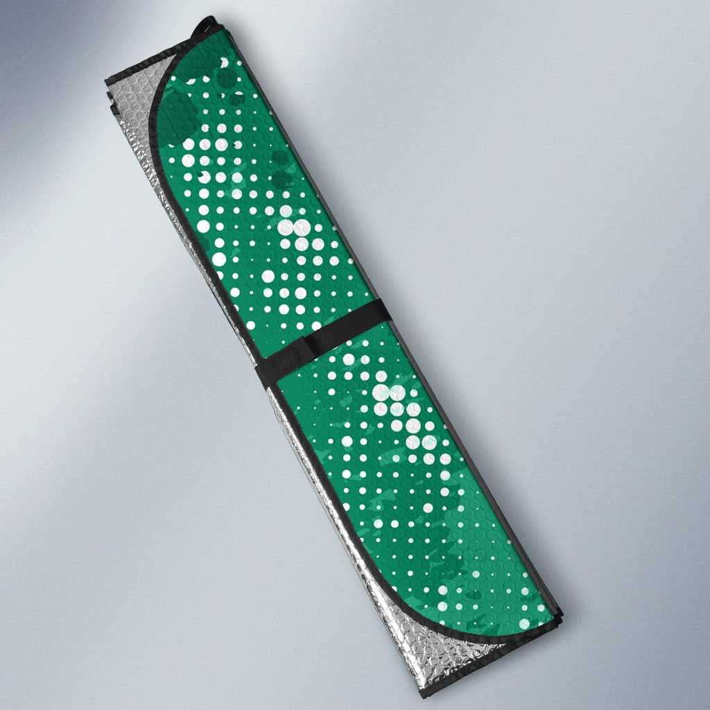 Denji Chainsaw Man Auto Sun Shade Urban Grunge Halftone Style