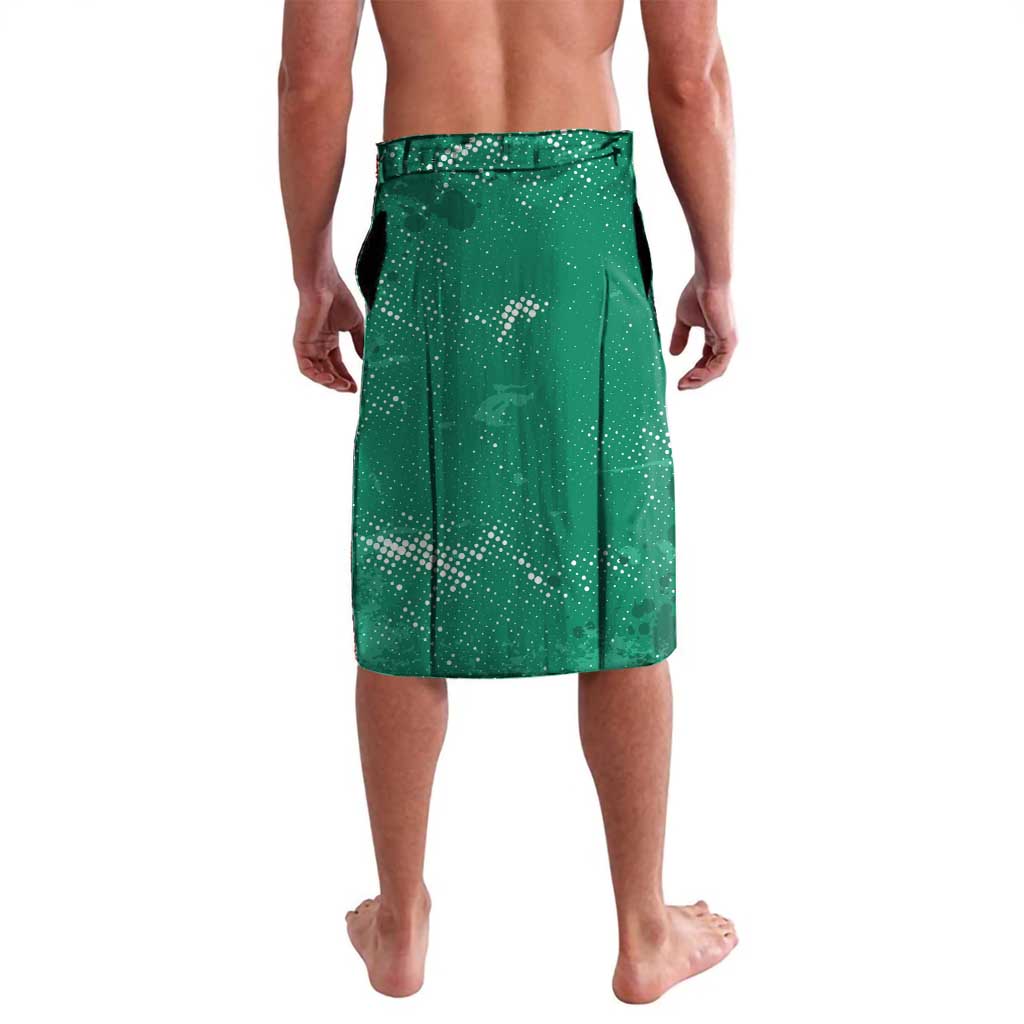 Denji Chainsaw Man Lavalava Urban Grunge Halftone Style