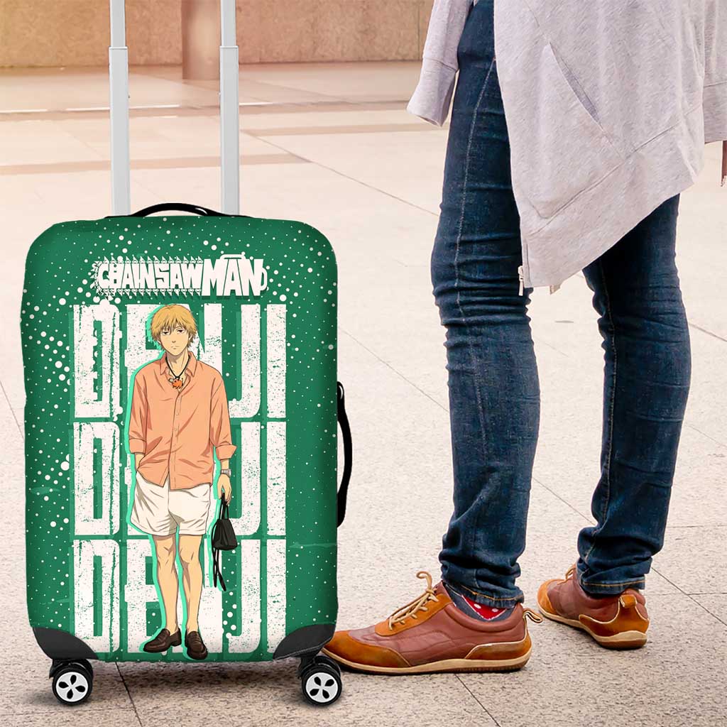 Denji Chainsaw Man Luggage Cover Urban Grunge Halftone Style
