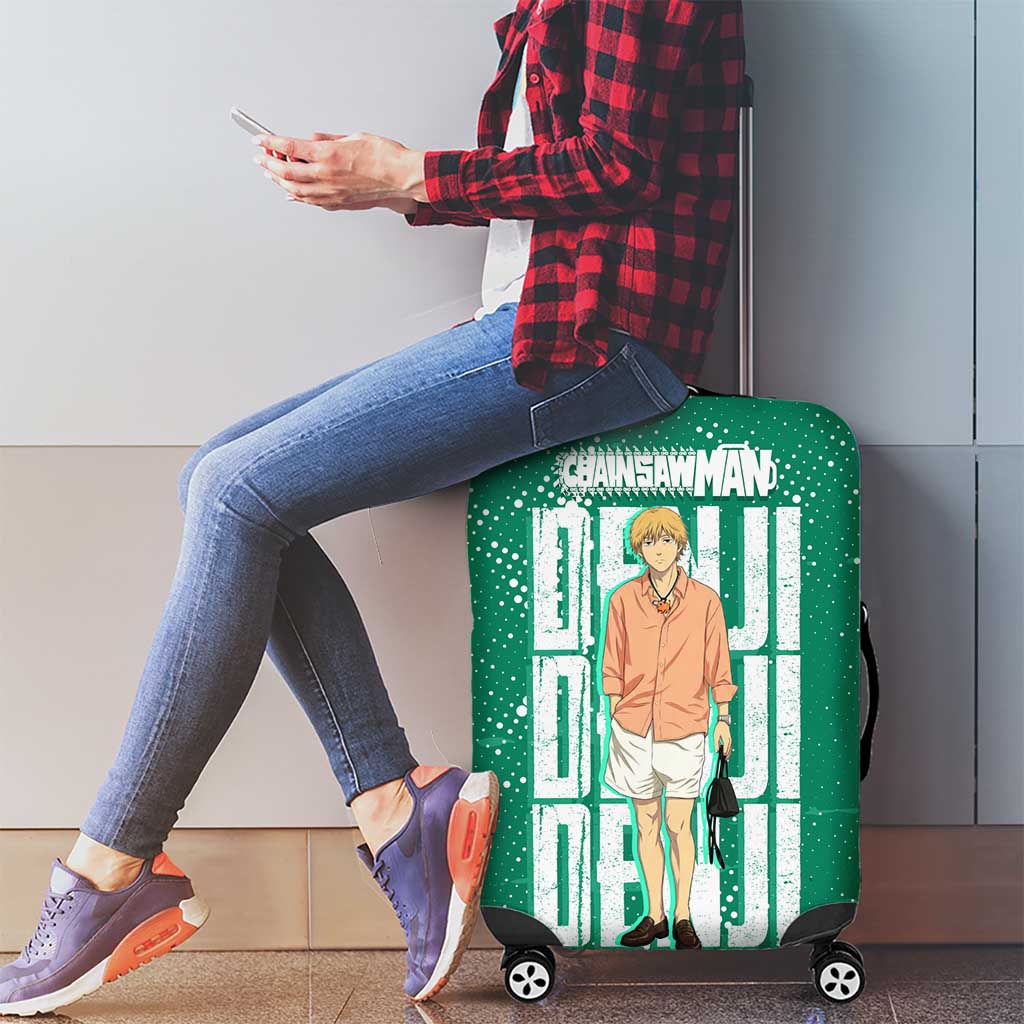 Denji Chainsaw Man Luggage Cover Urban Grunge Halftone Style