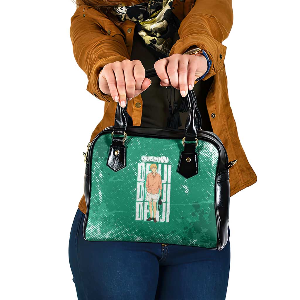 Denji Chainsaw Man Shoulder Handbag Urban Grunge Halftone Style