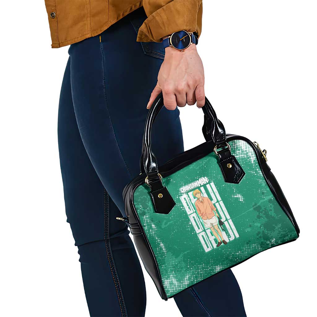 Denji Chainsaw Man Shoulder Handbag Urban Grunge Halftone Style