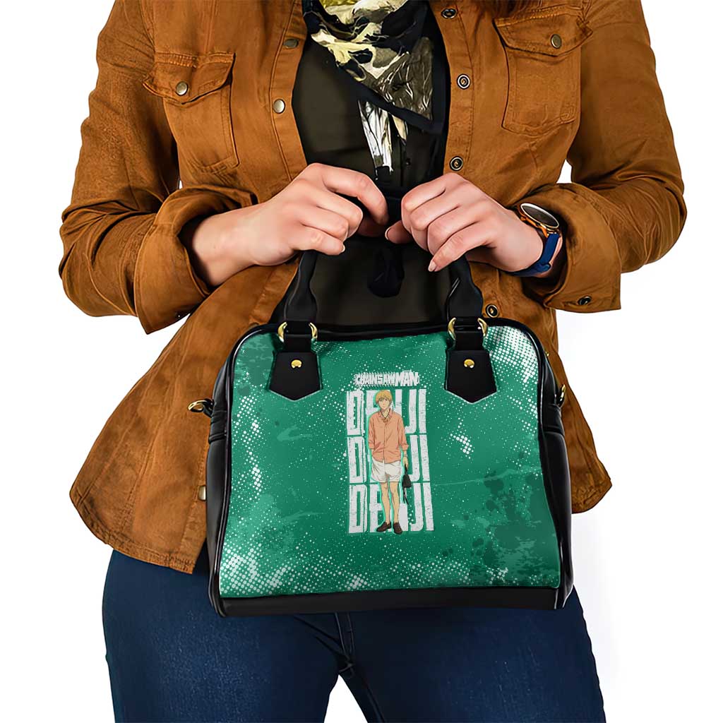 Denji Chainsaw Man Shoulder Handbag Urban Grunge Halftone Style
