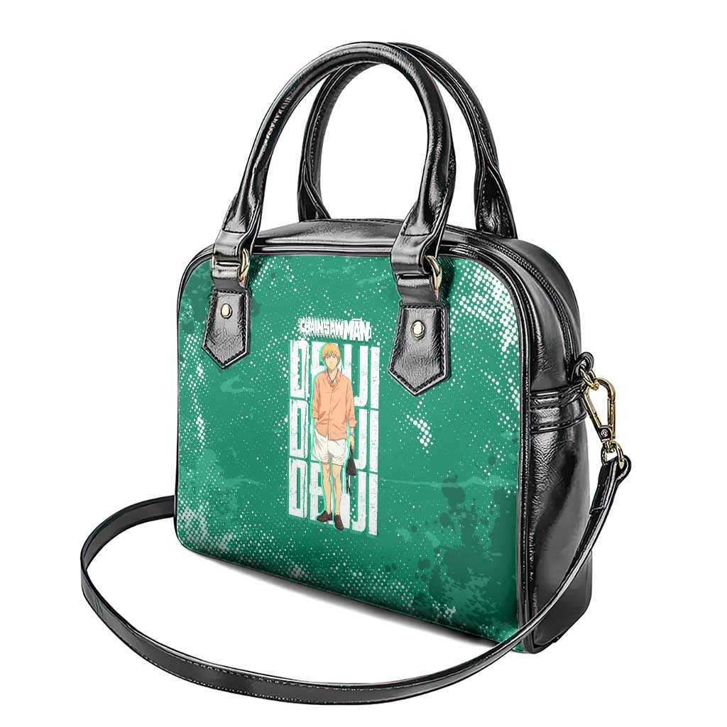 Denji Chainsaw Man Shoulder Handbag Urban Grunge Halftone Style