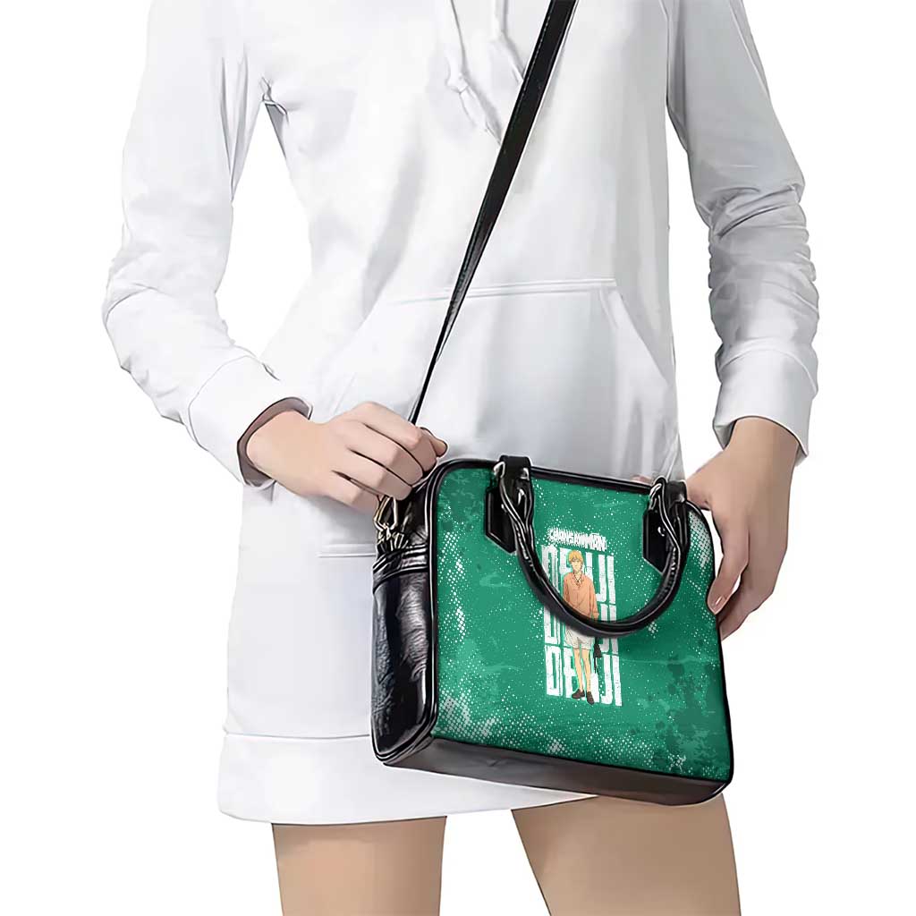 Denji Chainsaw Man Shoulder Handbag Urban Grunge Halftone Style