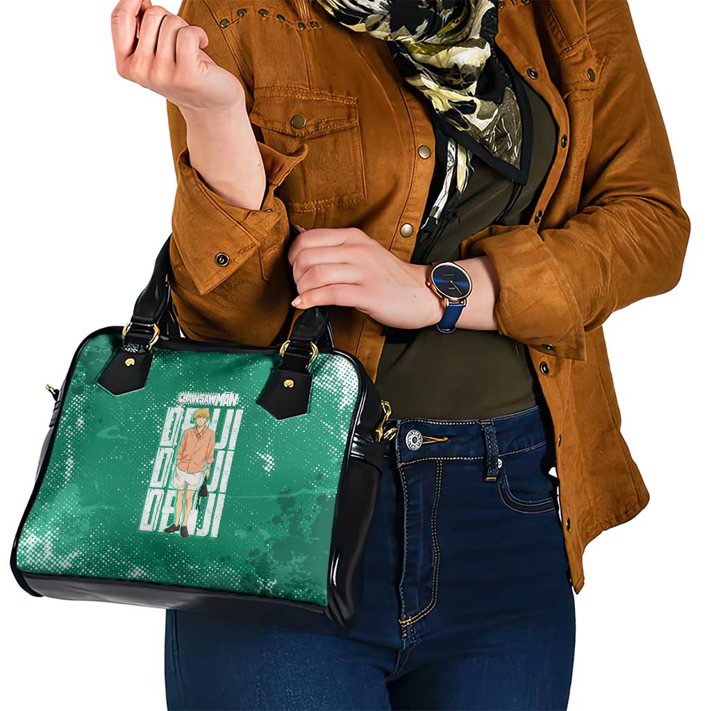 Denji Chainsaw Man Shoulder Handbag Urban Grunge Halftone Style