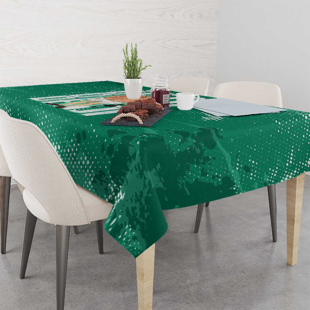 Denji Chainsaw Man Tablecloth Urban Grunge Halftone Style