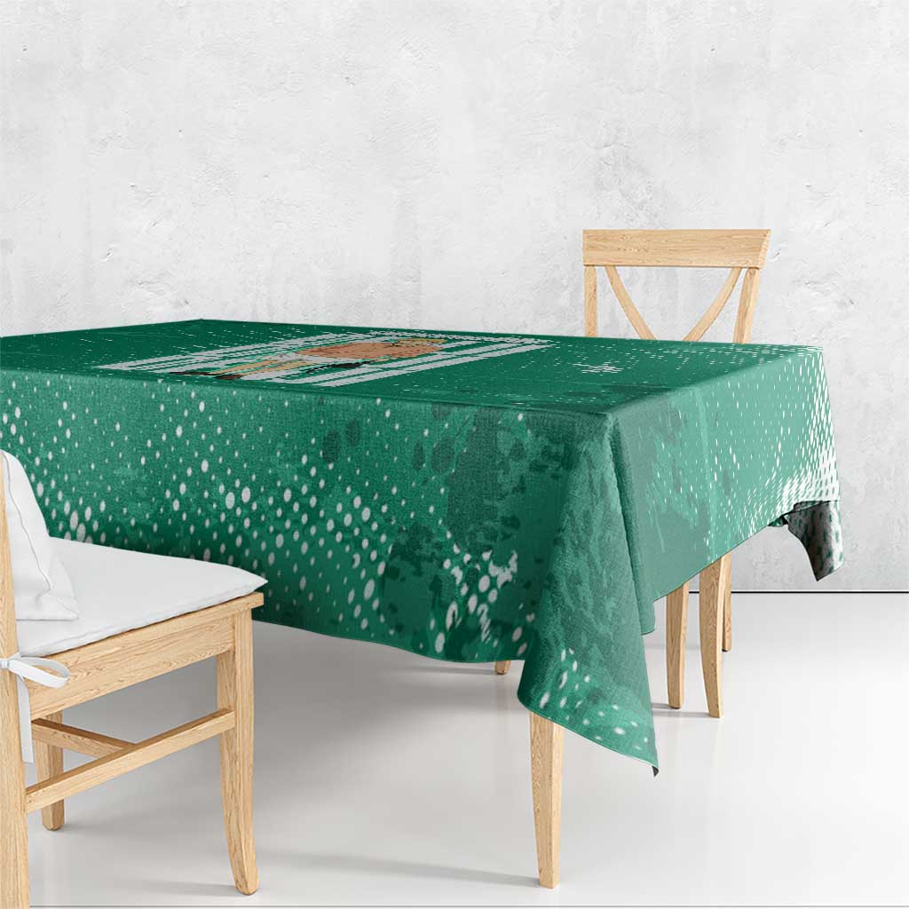 Denji Chainsaw Man Tablecloth Urban Grunge Halftone Style