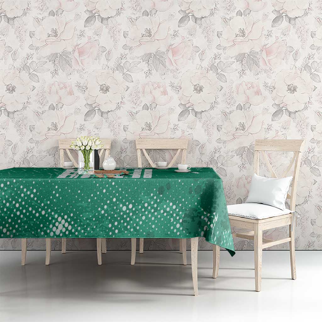 Denji Chainsaw Man Tablecloth Urban Grunge Halftone Style