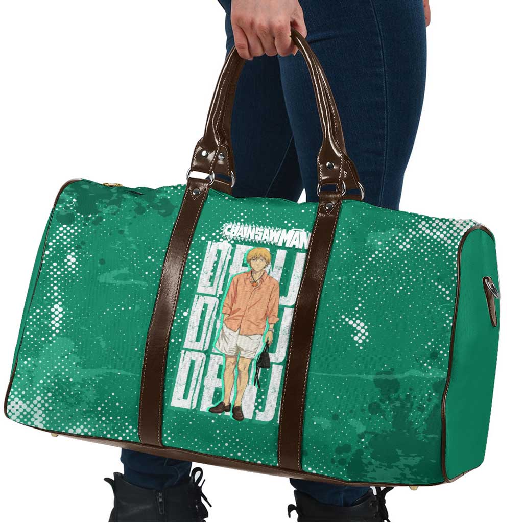 Denji Chainsaw Man Travel Bag Urban Grunge Halftone Style