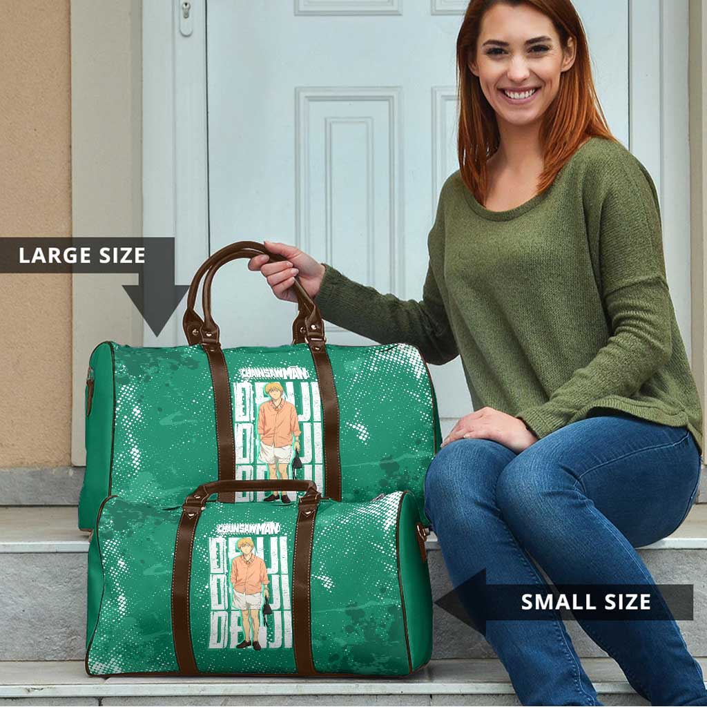 Denji Chainsaw Man Travel Bag Urban Grunge Halftone Style