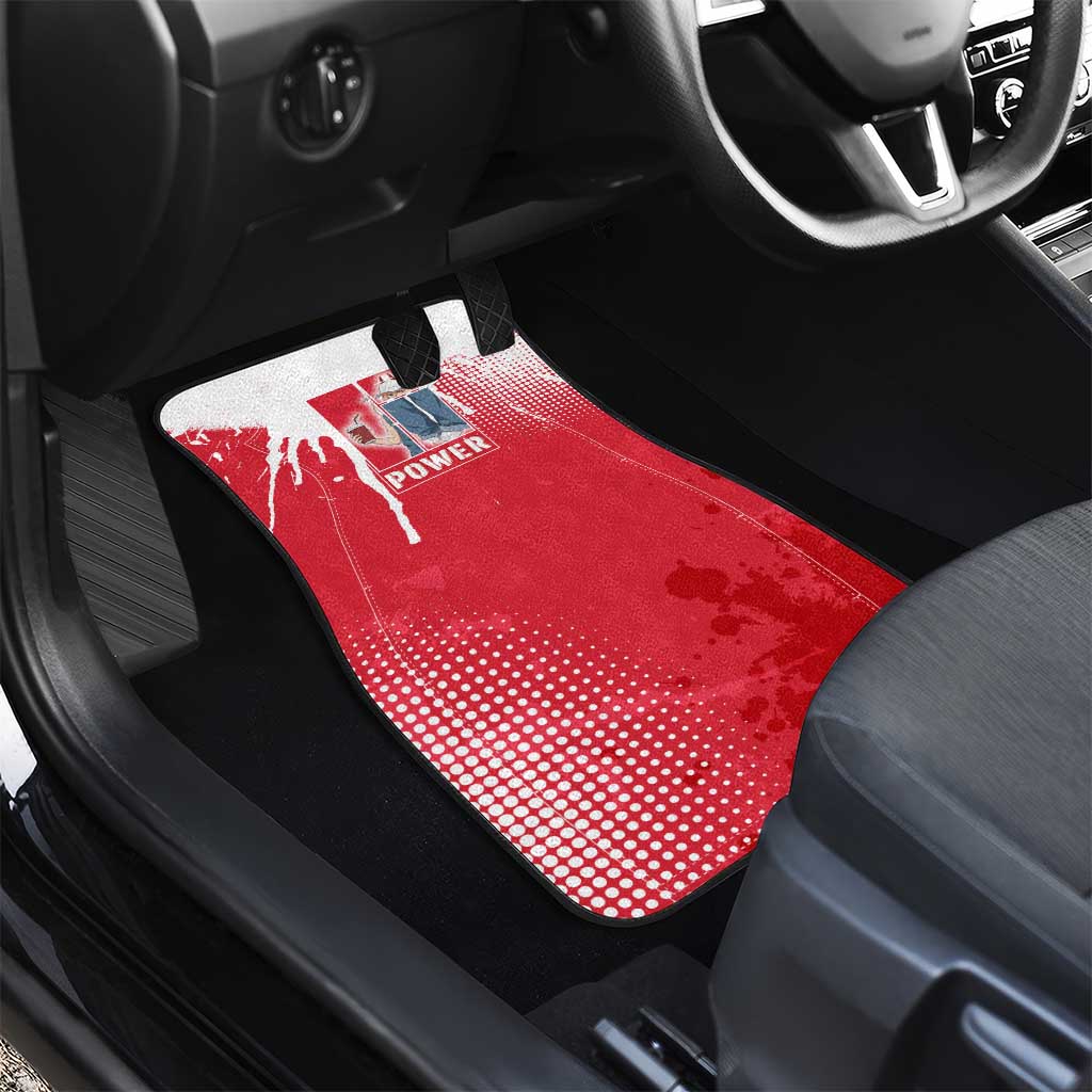 Power Chainsaw Man Car Mats Grunge Pop Manga Panel Style