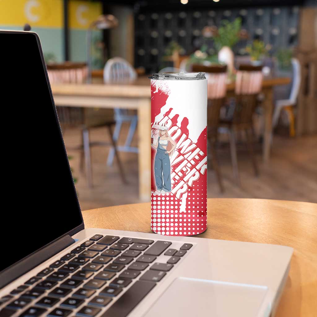 Power Chainsaw Man Skinny Tumbler Grunge Pop Manga Panel Style