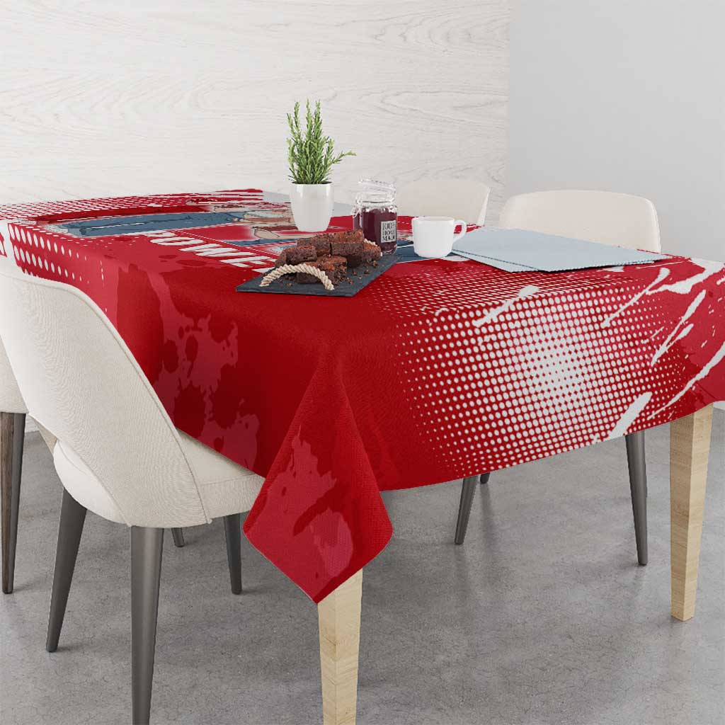 Power Chainsaw Man Tablecloth Grunge Pop Manga Panel Style