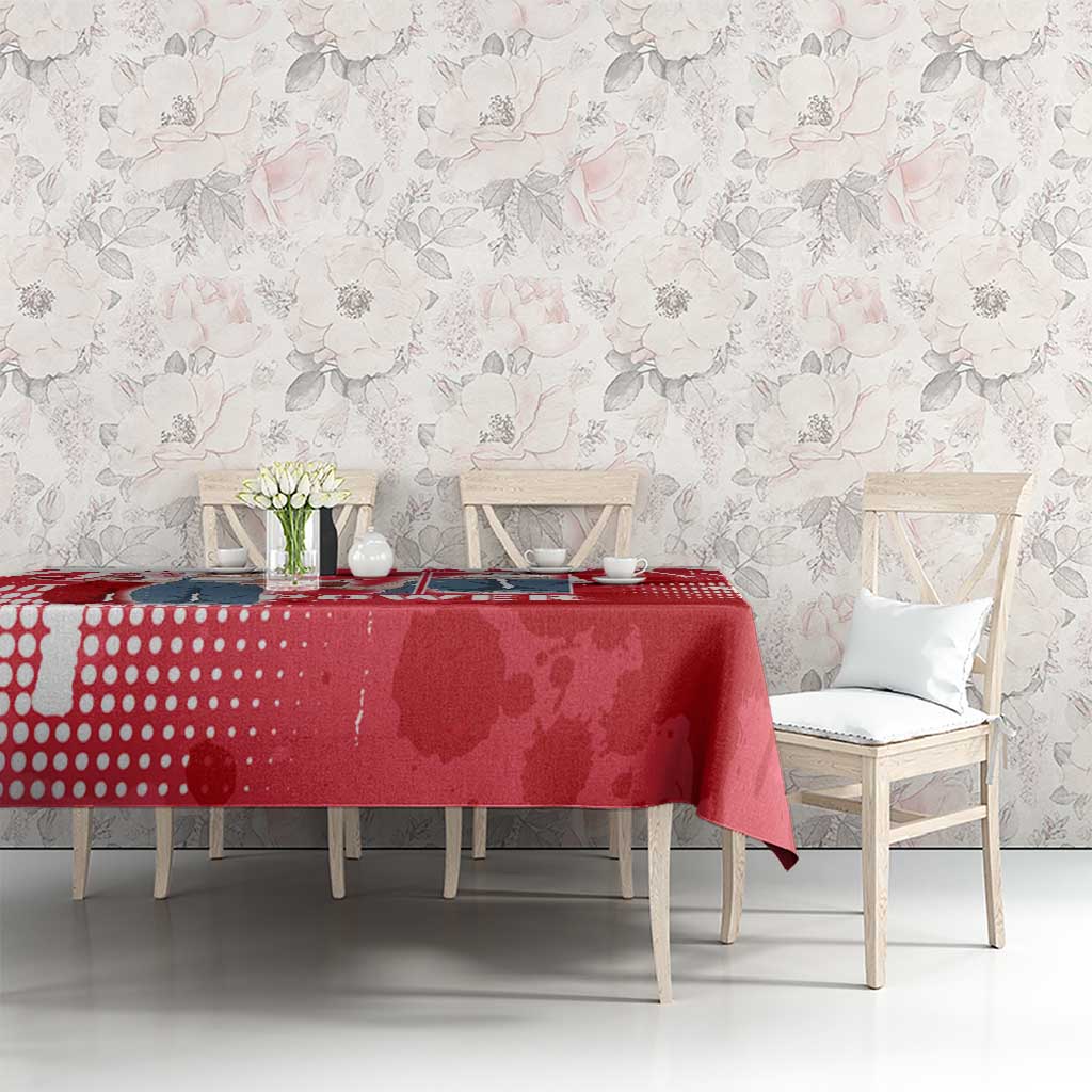 Power Chainsaw Man Tablecloth Grunge Pop Manga Panel Style
