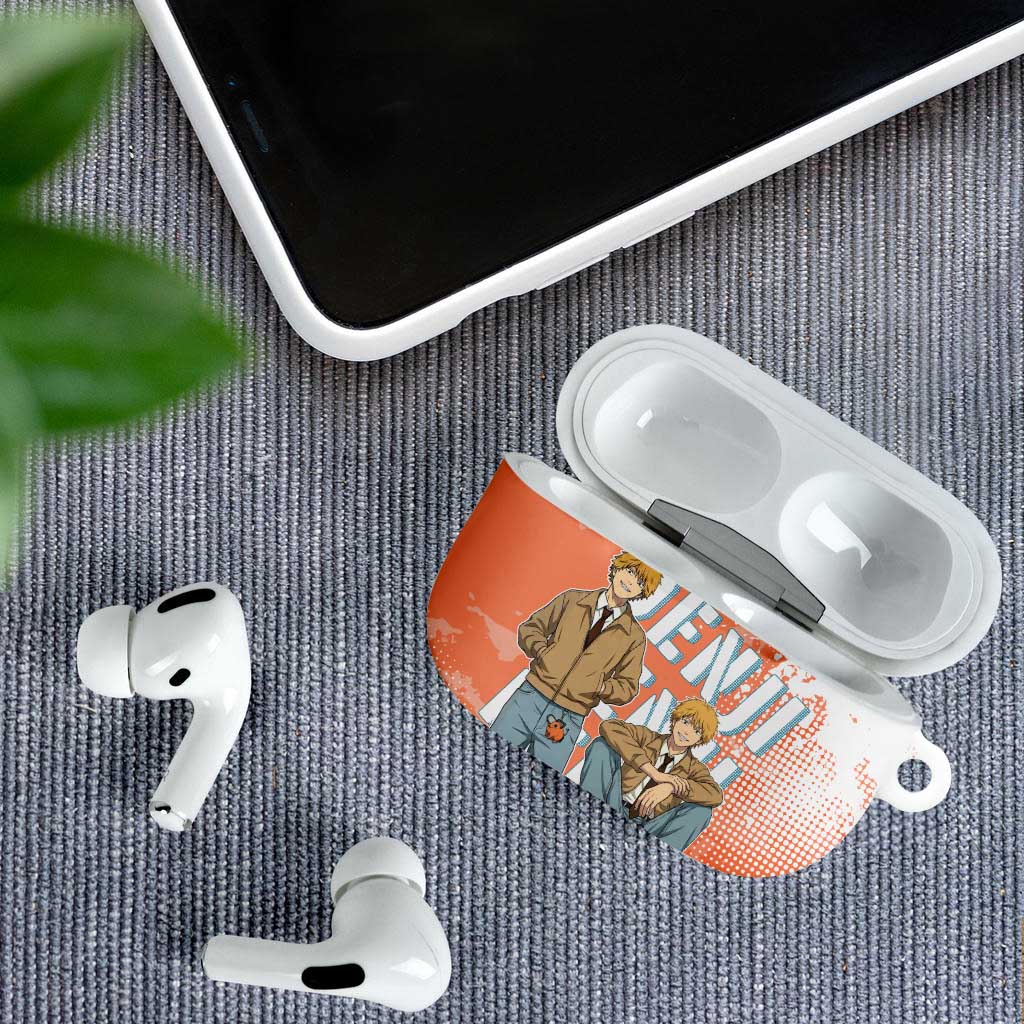 Denji Casual Chainsaw Man AirPods Case Retro Manga Grunge Style