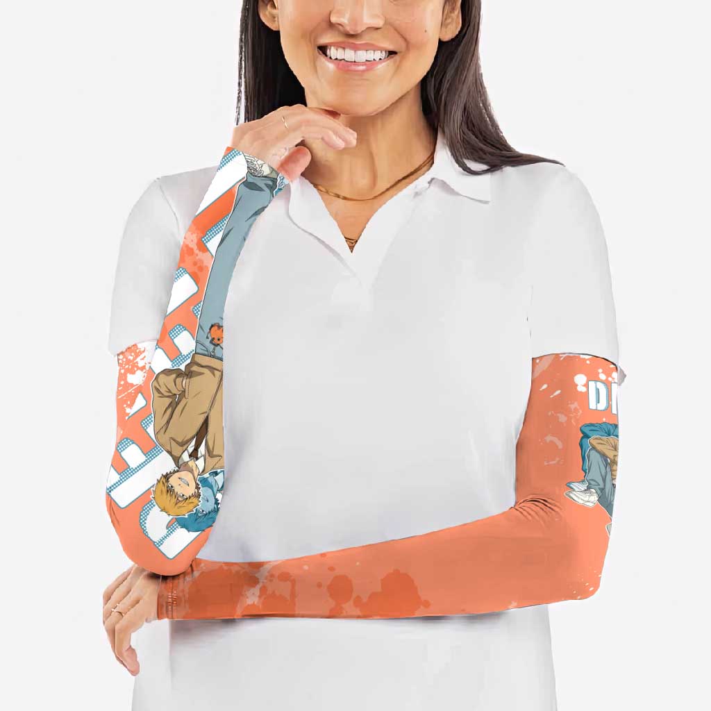 Denji Casual Chainsaw Man Arm Sleeves Retro Manga Grunge Style