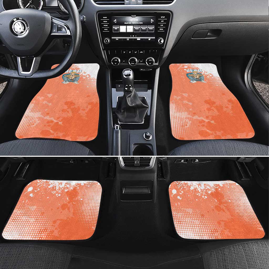 Denji Casual Chainsaw Man Car Mats Retro Manga Grunge Style
