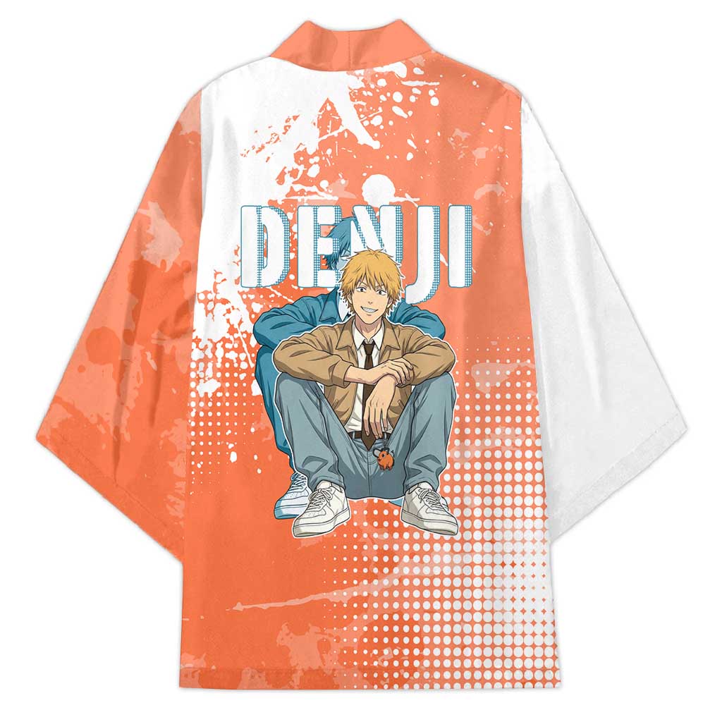Denji Casual Chainsaw Man Kimono Retro Manga Grunge Style