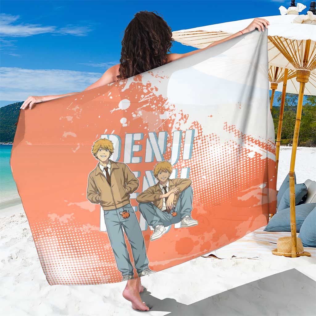 Denji Casual Chainsaw Man Sarong Retro Manga Grunge Style