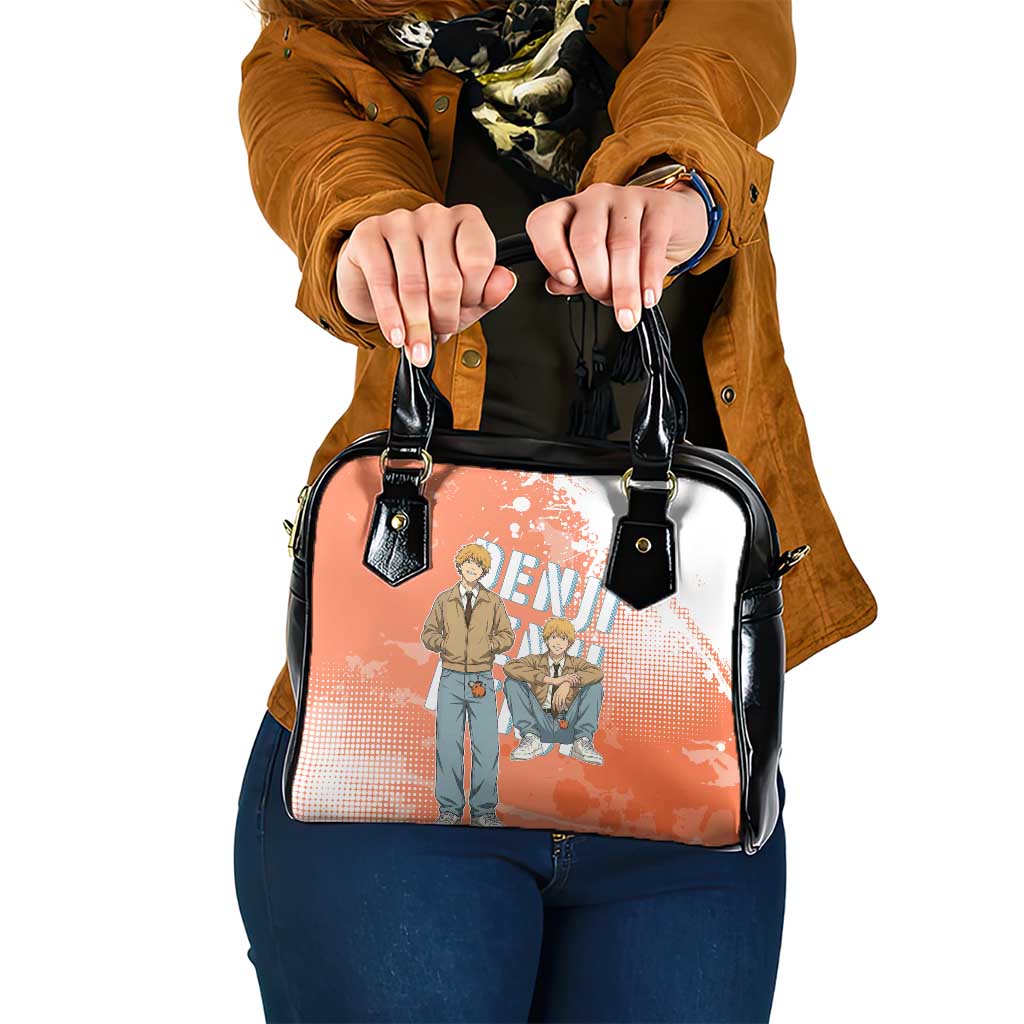 Denji Casual Chainsaw Man Shoulder Handbag Retro Manga Grunge Style