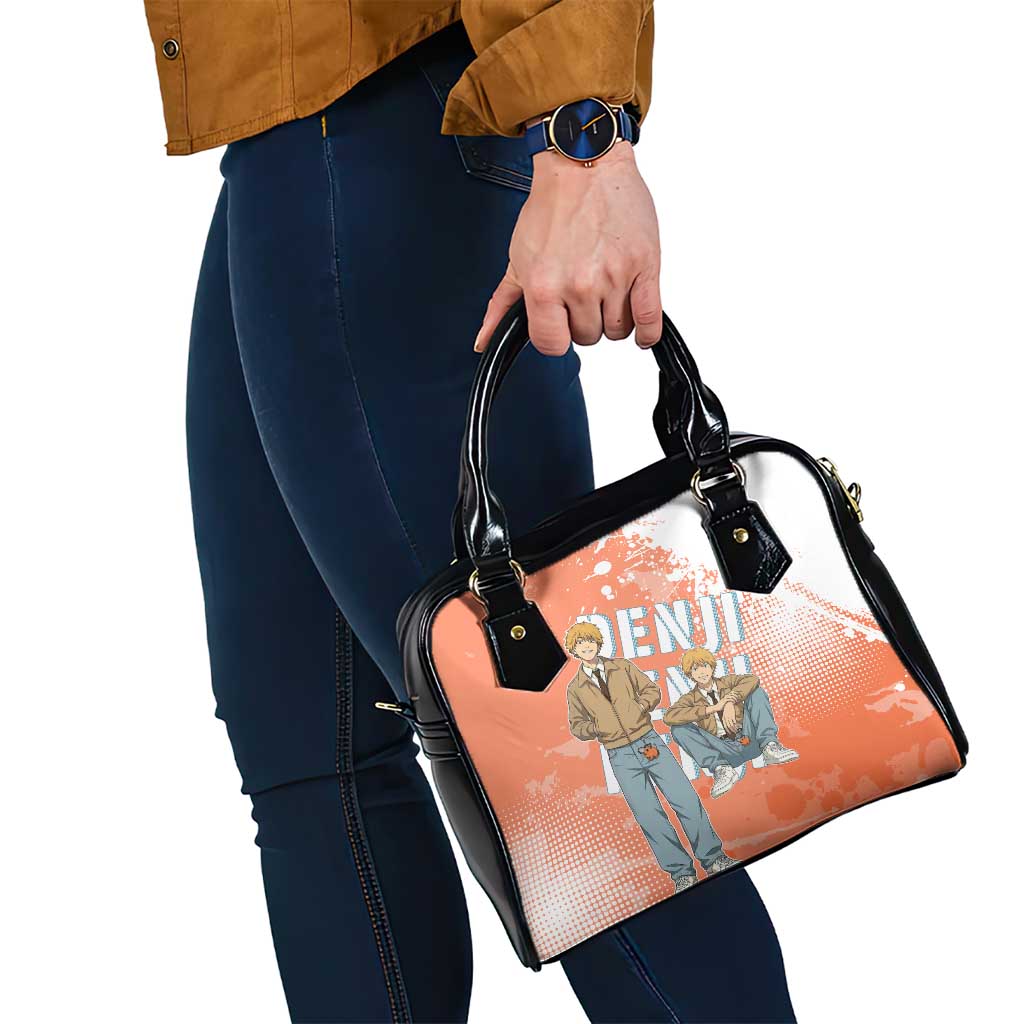 Denji Casual Chainsaw Man Shoulder Handbag Retro Manga Grunge Style
