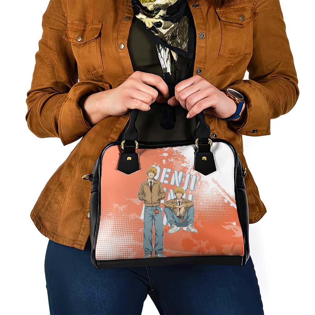Denji Casual Chainsaw Man Shoulder Handbag Retro Manga Grunge Style