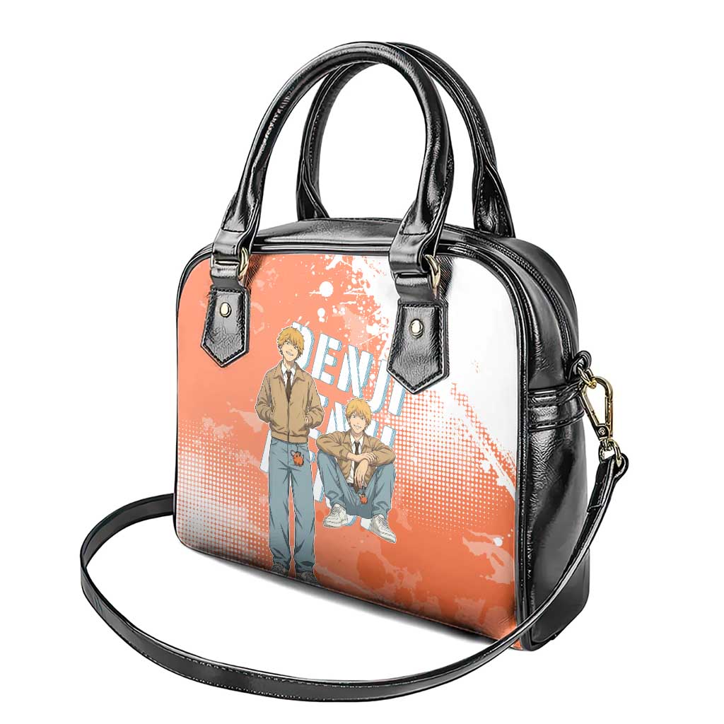 Denji Casual Chainsaw Man Shoulder Handbag Retro Manga Grunge Style
