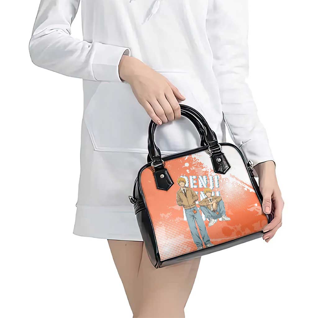 Denji Casual Chainsaw Man Shoulder Handbag Retro Manga Grunge Style