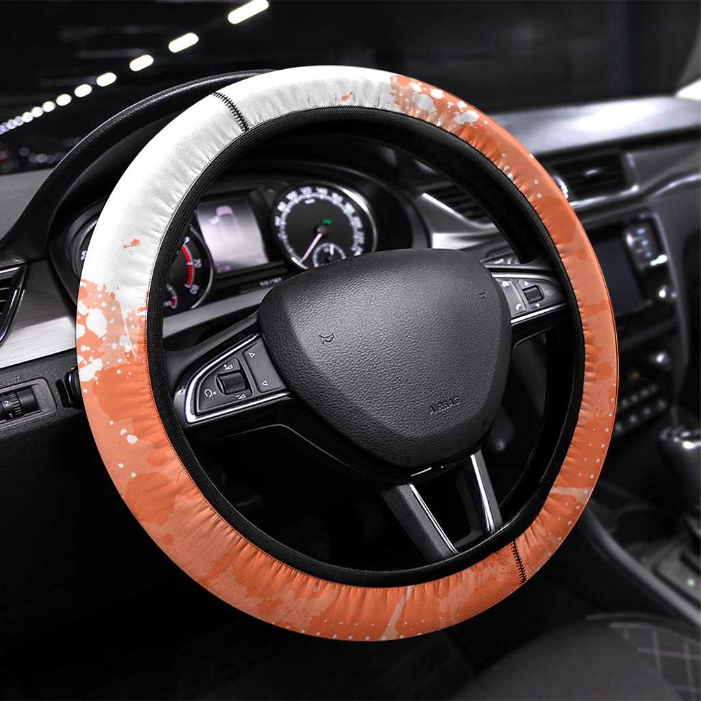 Denji Casual Chainsaw Man Steering Wheel Cover Retro Manga Grunge Style